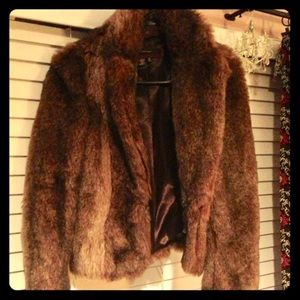 Zara Faux Fur Jacket